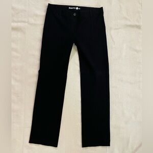 Betabrand Black Straight Leg Pants-XL